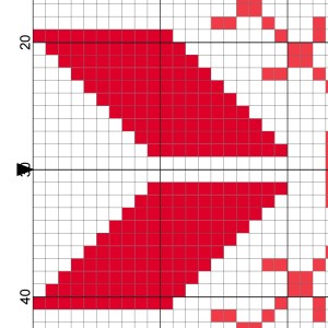 geometric cross stitch pattern retro geek dailycrossstitch