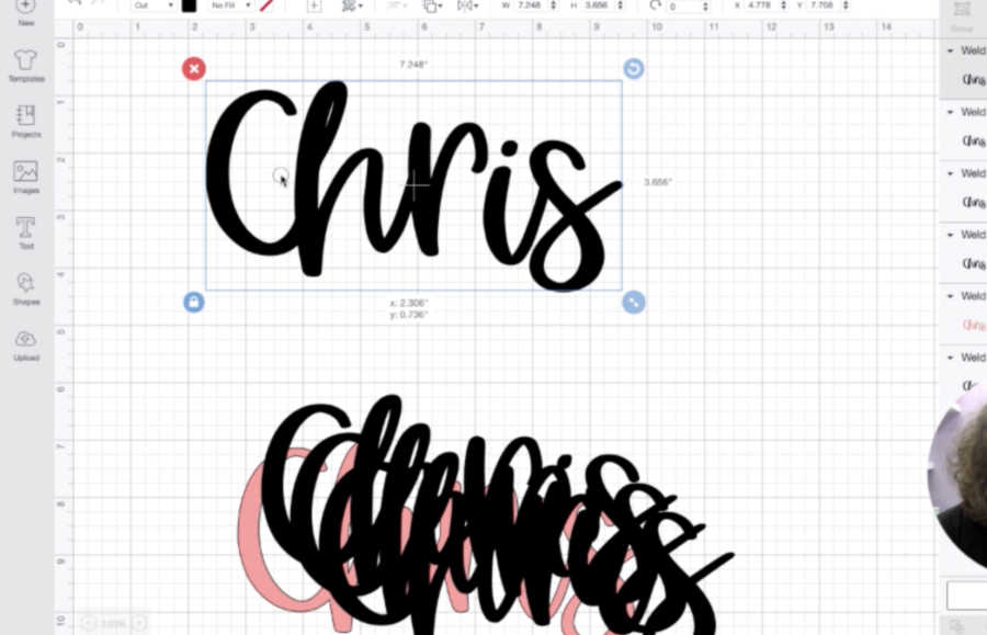 How to Offset Text in Cricut Design Space to Create Shadows - Daily ...