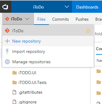 Creating Code Repositories from Existing one in VSTS - Daily .NET Tips