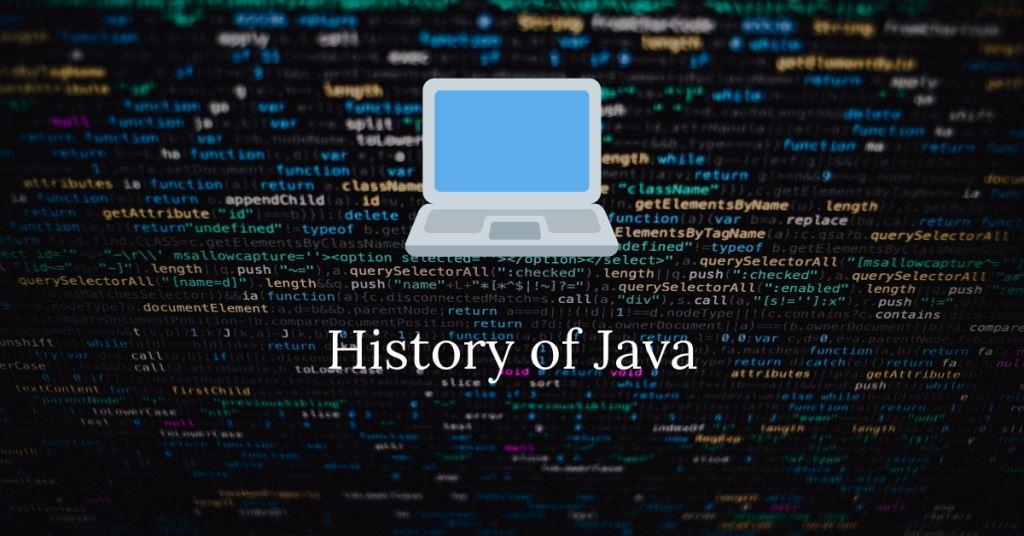 History of Java - Daily Java Concept