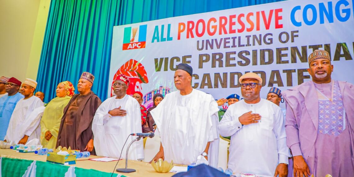 Tinubu campaign organisation denies hiring fake clergymen for Shettima’s unveiling