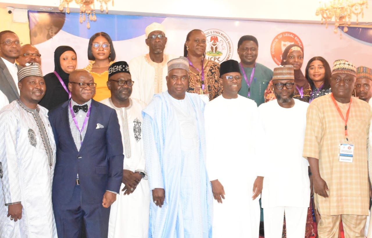 A cross section of participants during the ICPC/Nigerian Law School Kano Zonal Workshop on the integration of anti-corruption education into Nigerian Universities and the Nigerian Law School, on Friday in Abuja