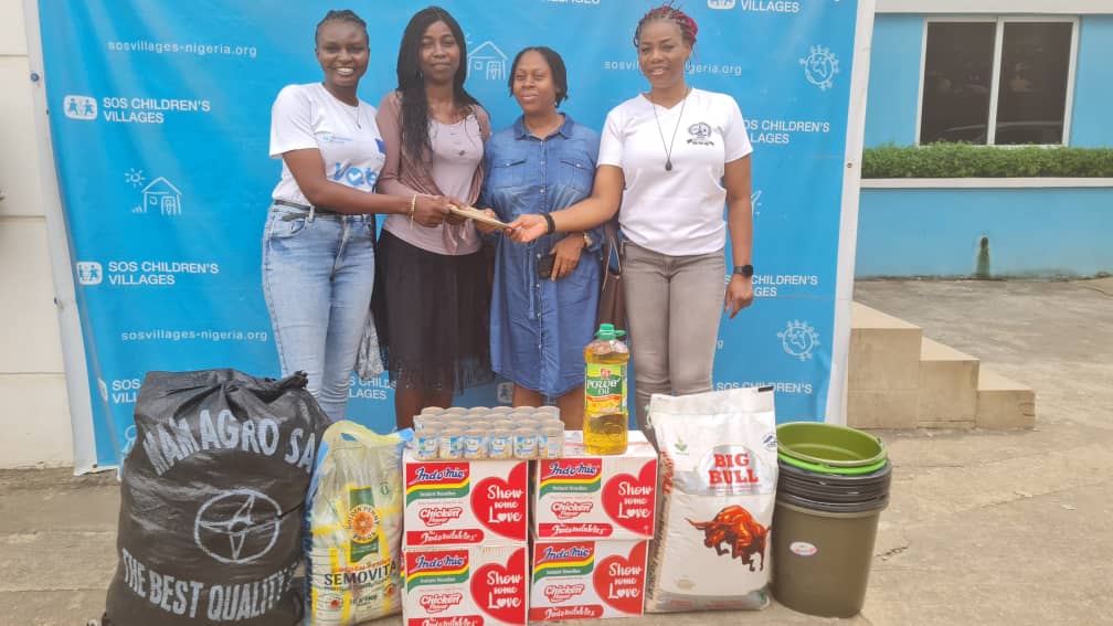 AMACOS ‘94/’99 Alumni Donates Items to SOS Children’s Village