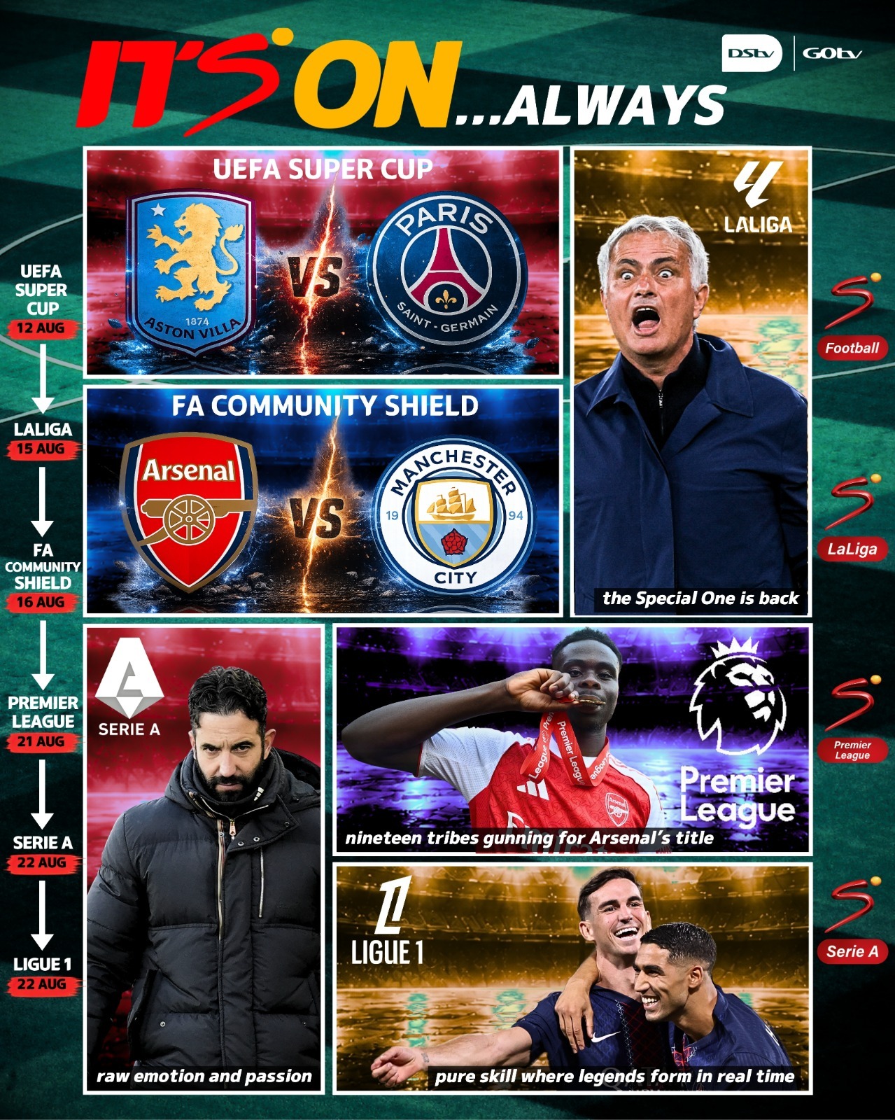 SuperSport Unveils Feast of Football, Sports Action