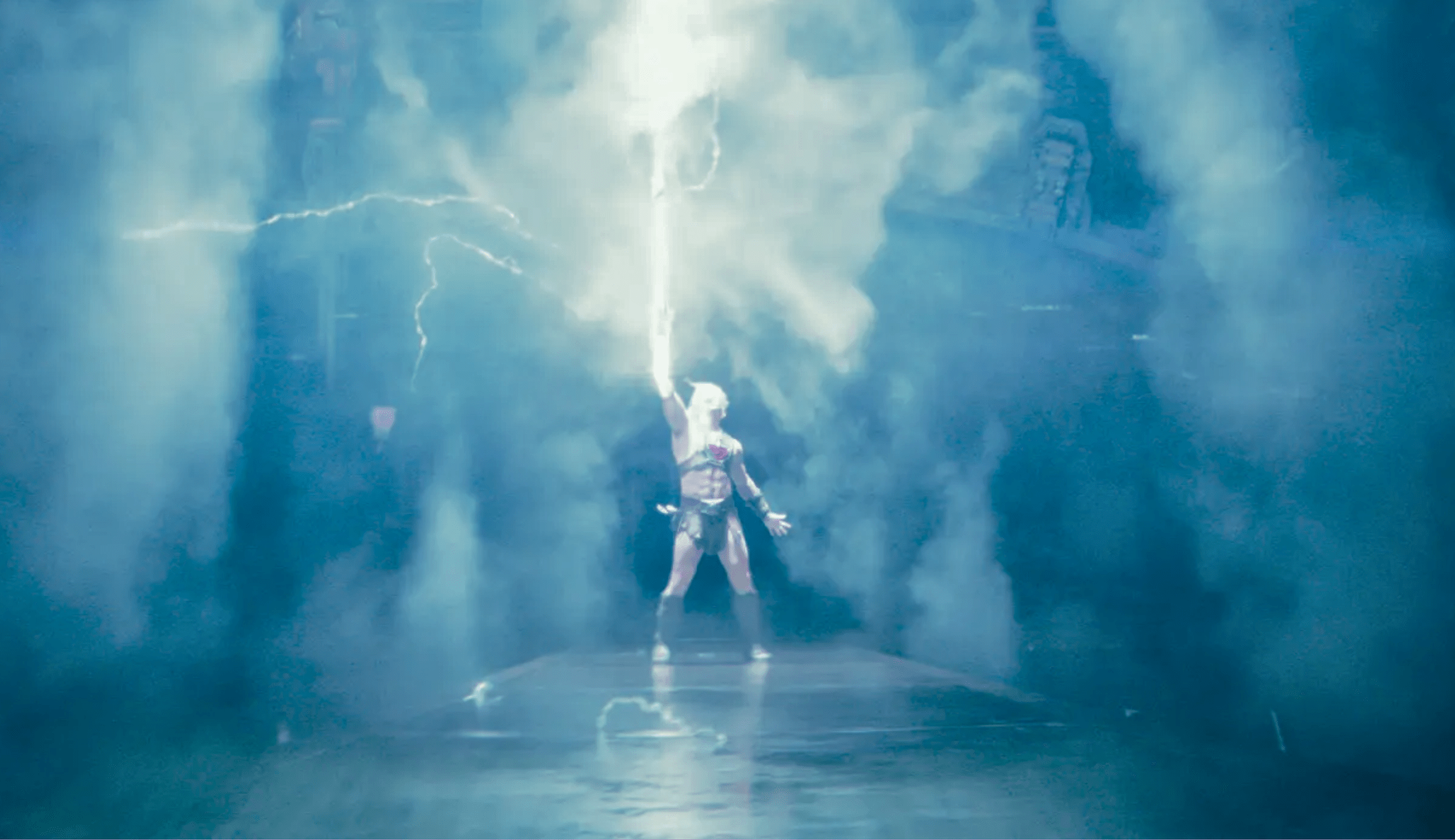 Nicholas Galitzine stars as Prince Adam/He-Man in "Masters of the Universe." (Photo courtesy of Amazon MGM Studios)