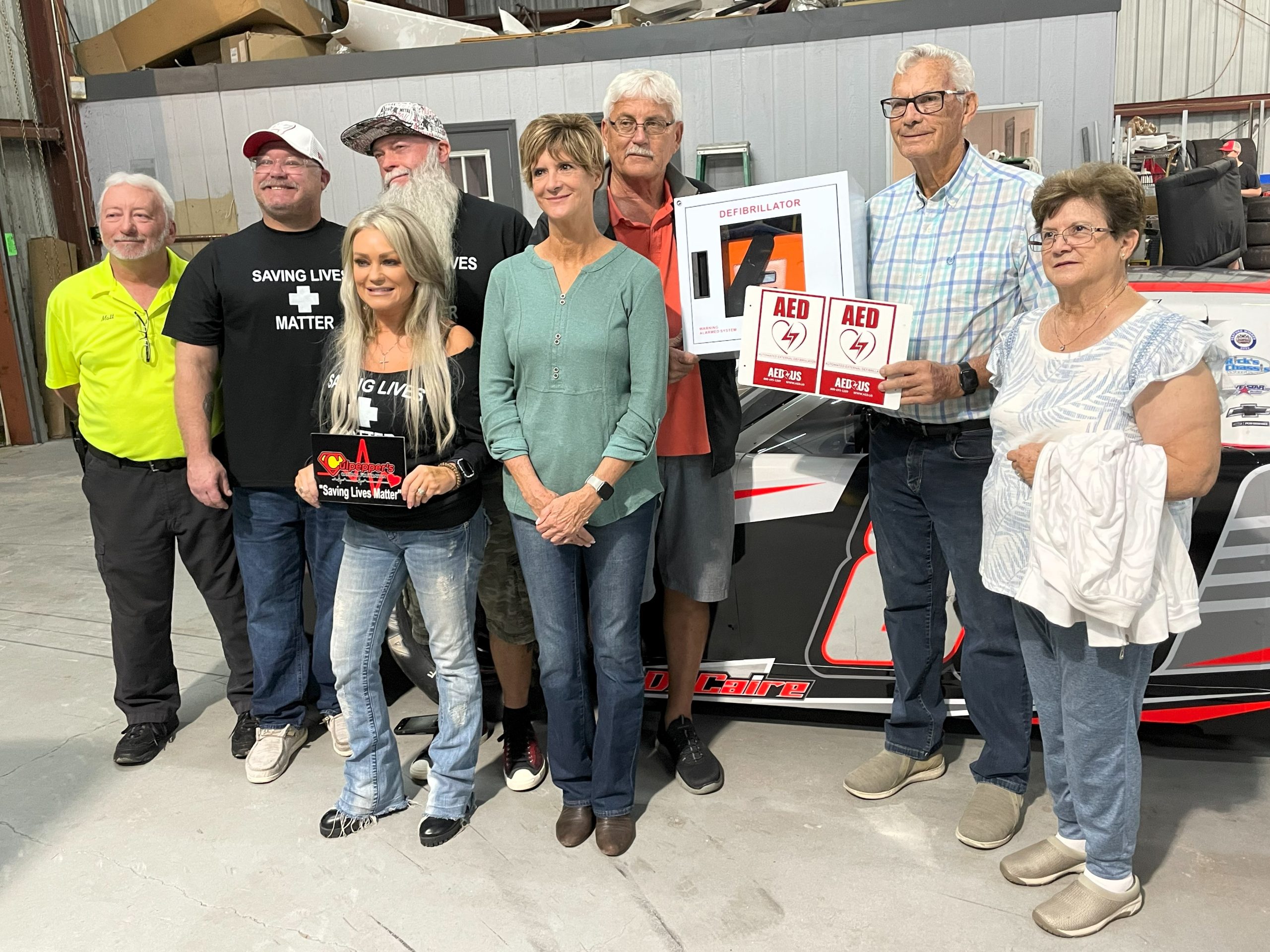 Auburndale Speedway Had an Incident with an Infant That Couldn’t Breathe. Now They Have an AED in Case of Another Emergency