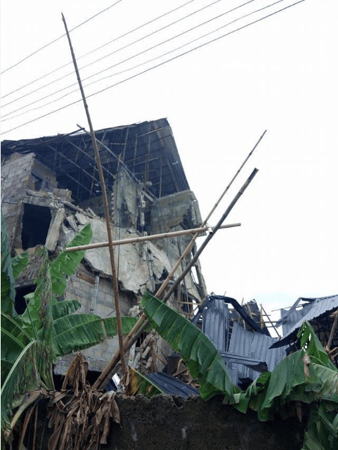 PHOTOS: Three-storey Building Collapses In Rivers State | Daily Times ...