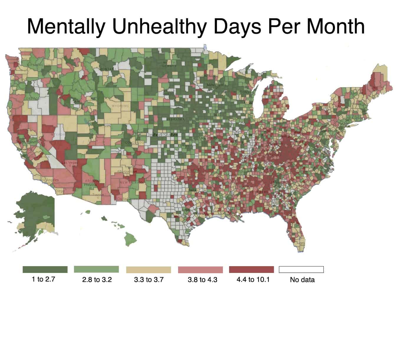 The Geography of Happiness | The Daily Yonder
