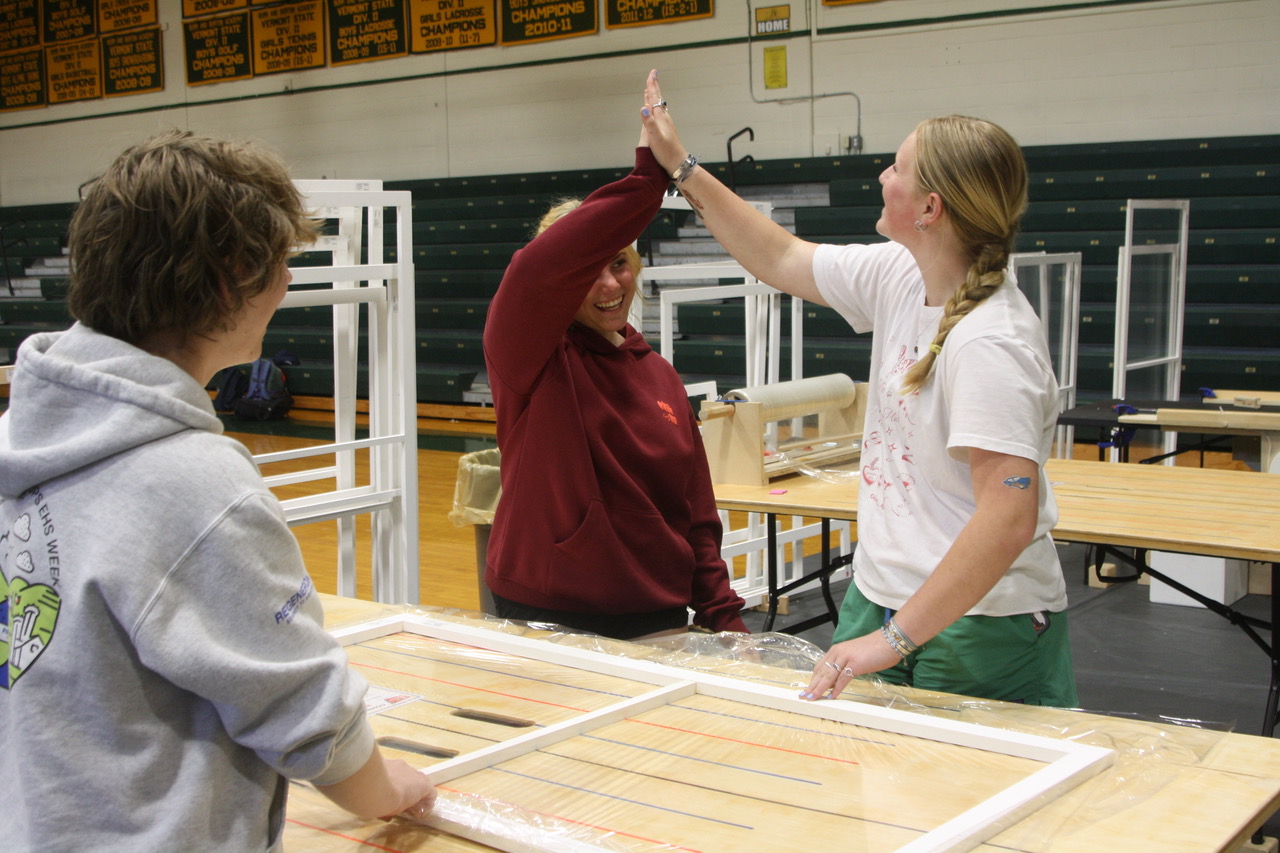 Community Builds Keep the Cold Air Out