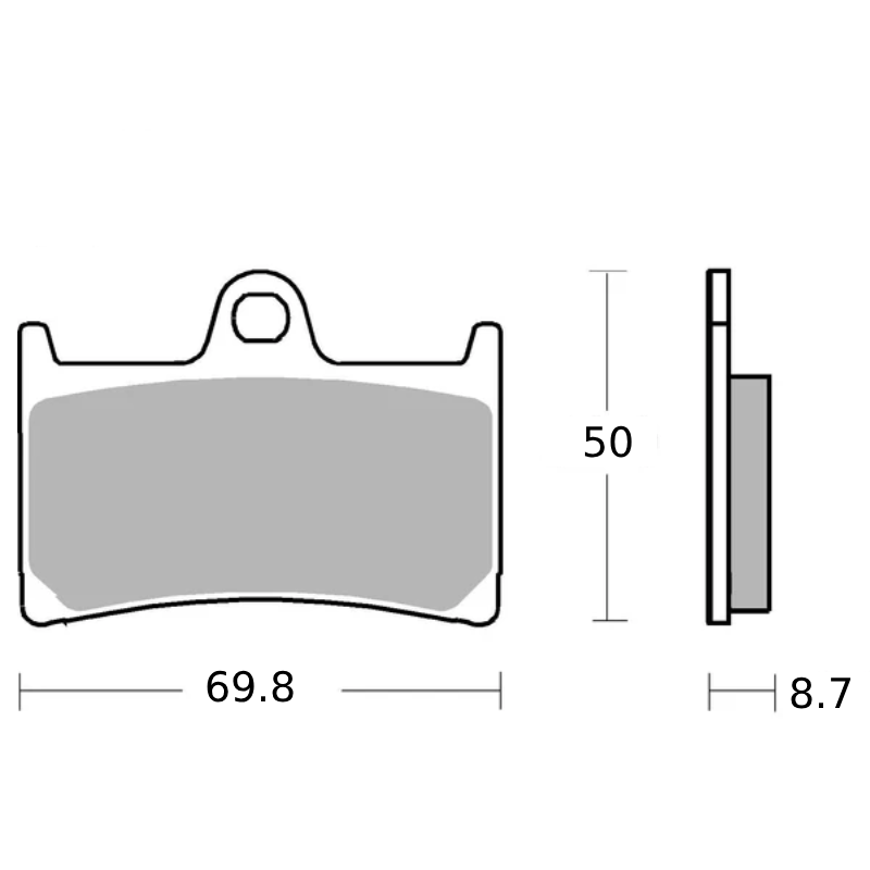 Vesrah VD-248 RJL-XX Sintered Race Brake Pad