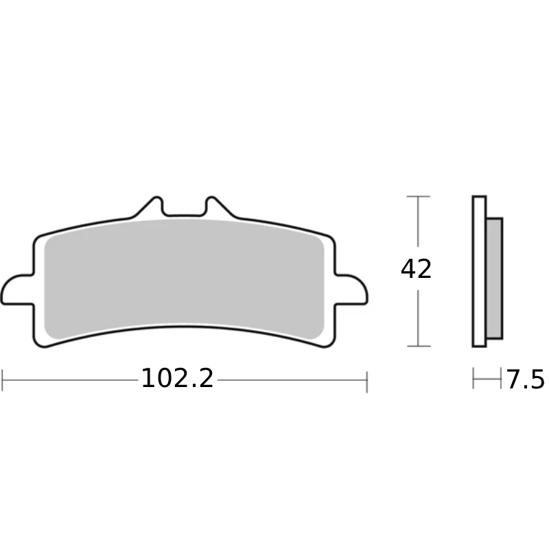 Vesrah VD-9031 RJL-XX Sintered Race Brake Pad
