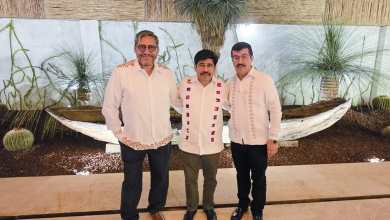 Dámaso Anaya Alvarado participó en Oaxaca en una reunión con Hugo Aguilar Ortiz para impulsar estrategias académicas y fortalecer la educación pública