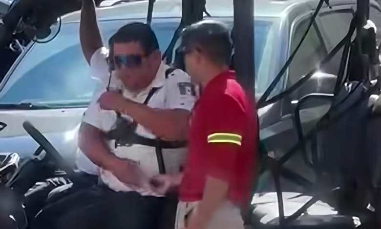 Tras una denuncia ciudadana difundida en redes sociales, el alcalde Granados ordenó la baja inmediata de un agente de tránsito