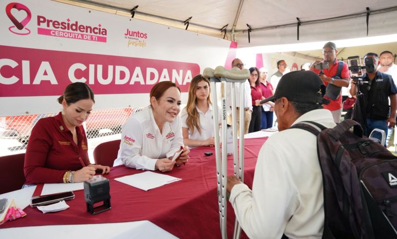 Con el Programa “Presidencia Cerquita de Ti”, Carmen Lilia ofrece soluciones directas y seguimiento puntual a necesidades de la ciudadanía