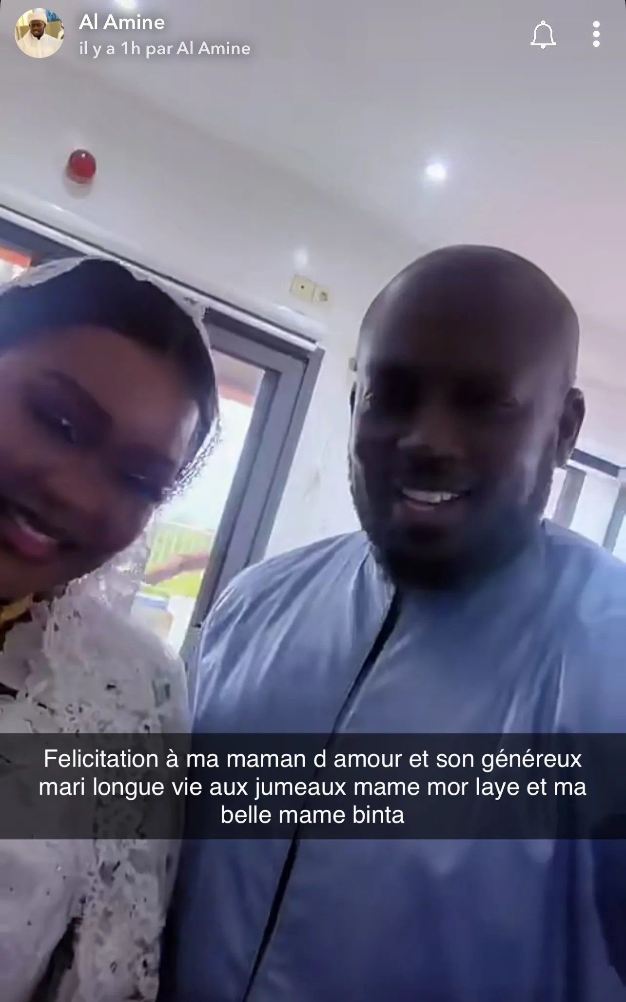 Carnet Rose : Maman Aziz Ndiaye donne naissance à des jumeaux. Découvrez les noms des bébés
