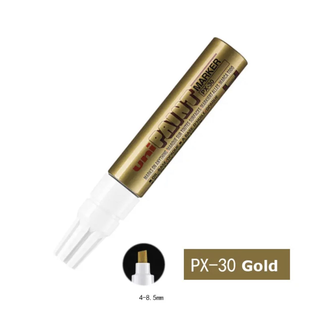 Stylo Mini-marqueur Resine Epoxy Couleur Or