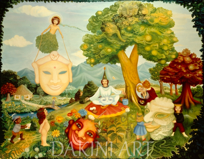 In the Magician’s Garden (Fine Art Print on Paper)