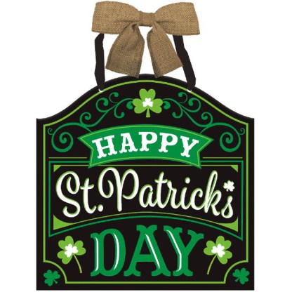 St. Patrick's Day Irish Sign, 12" x 11 3/4"