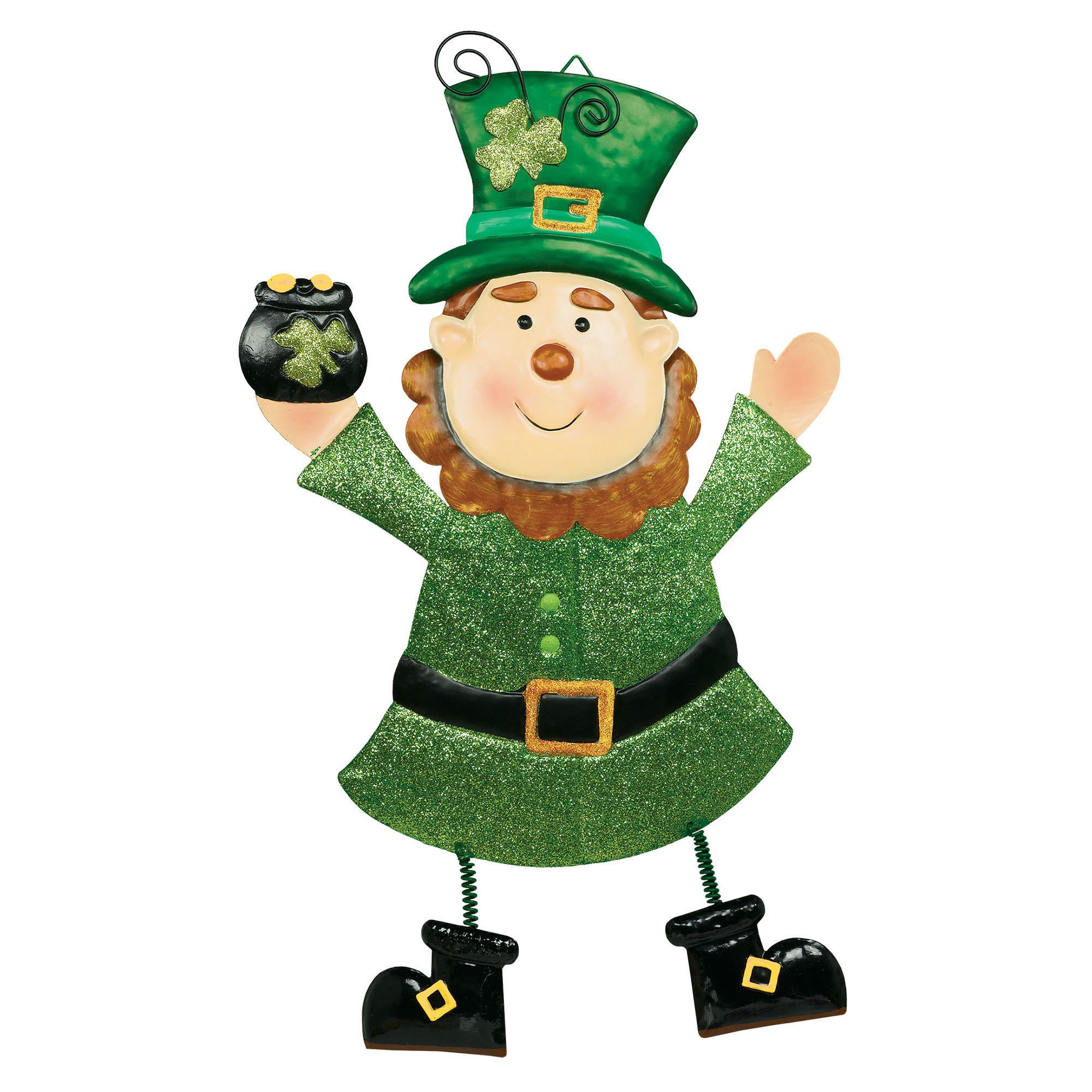 Leprechaun Hanging Sign - 18 1/2" x 12 3/4"