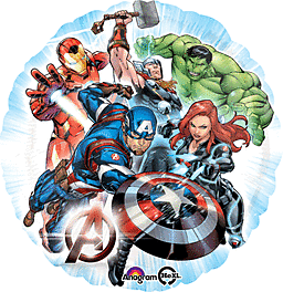 Avengers Characters |M193| 17" Mylar Balloon