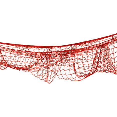 Fish Netting Red, 4' x 12'