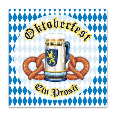 Oktoberfest Luncheon Napkins - 16 Count Package