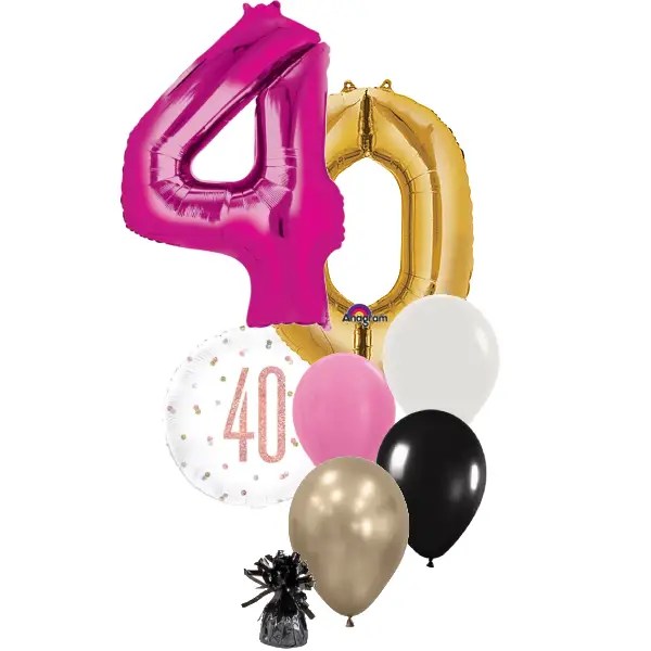 40th Balloon Bouquet Create Your Bouquet