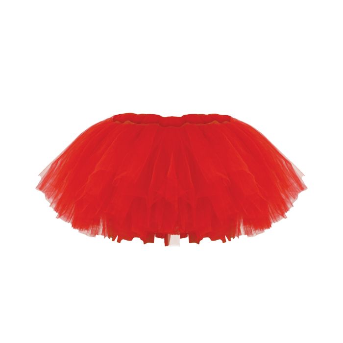 Red Tutu, One Size Standard Adult
