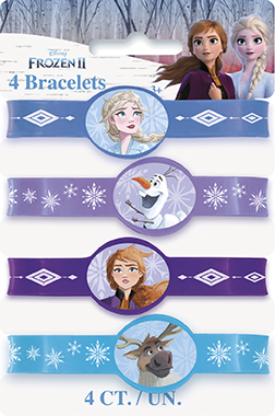Disney Frozen 2 Stretchy Bracelets, 4ct