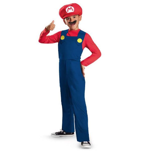 Child Mario Classic Costume {W230}