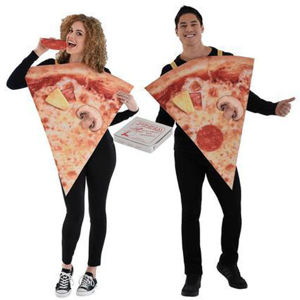 Adult Pizza w/Toppings Costume Size: Standard - {W399}