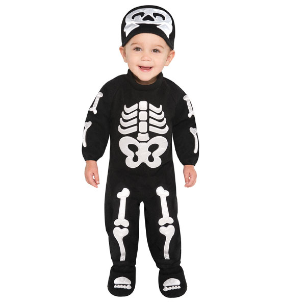 Child Bitty Bones Costume Size: Infant (0-6m) - {W146}