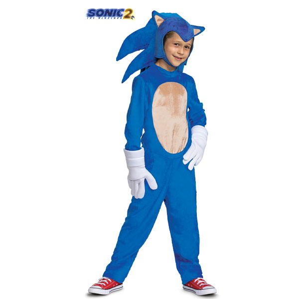 Child Sonic Movie 2 Deluxe Costume {W222}