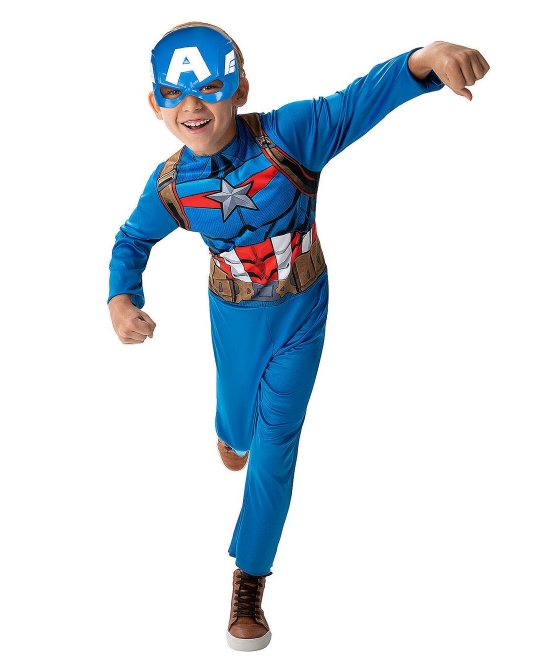 Child Captain America Costume {W228}
