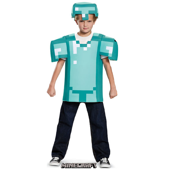 Child Minecraft Armor Costume {W244}