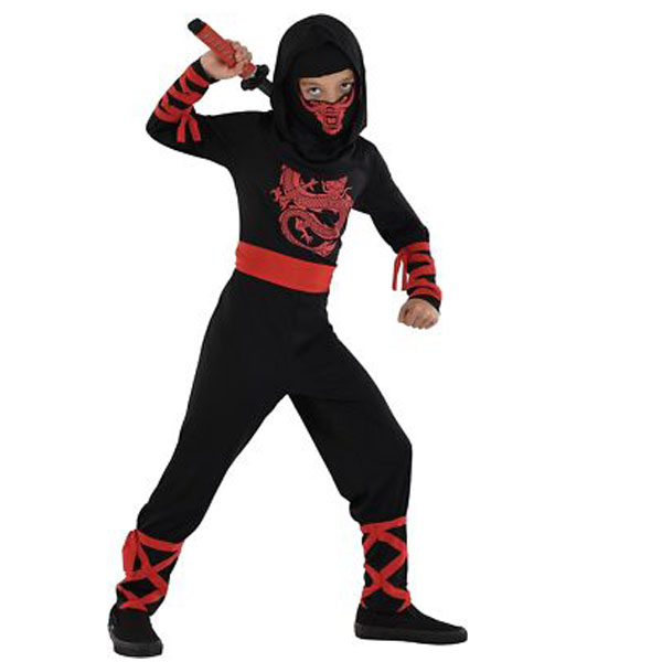 Child Blood Dragon Ninja Costume {W247}