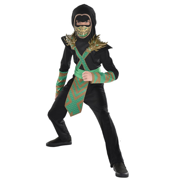 Child Dragon Ninja Costume {W263}