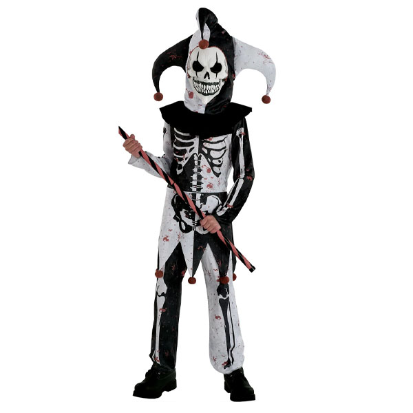 Child Menacing Jester Costume {W274}