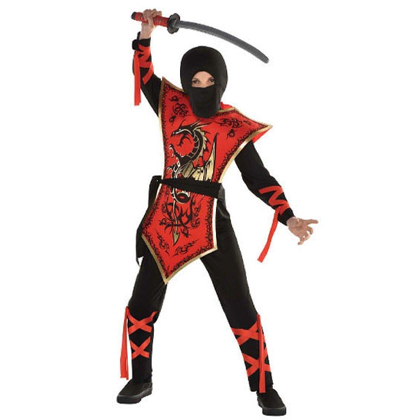 Child Ninja Assassin Costume {W287}