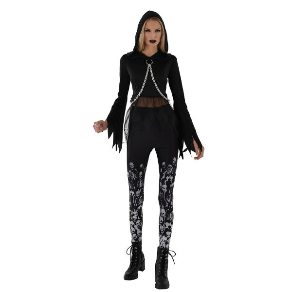 Adult Female Goth Reaper Costume {W297}