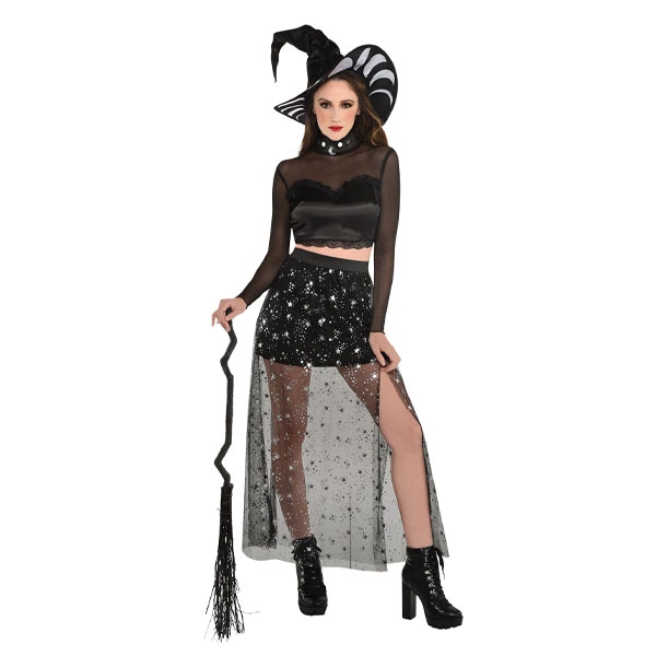 Adult Lunar Witch Costume Size: Small (2-4) - {W344}