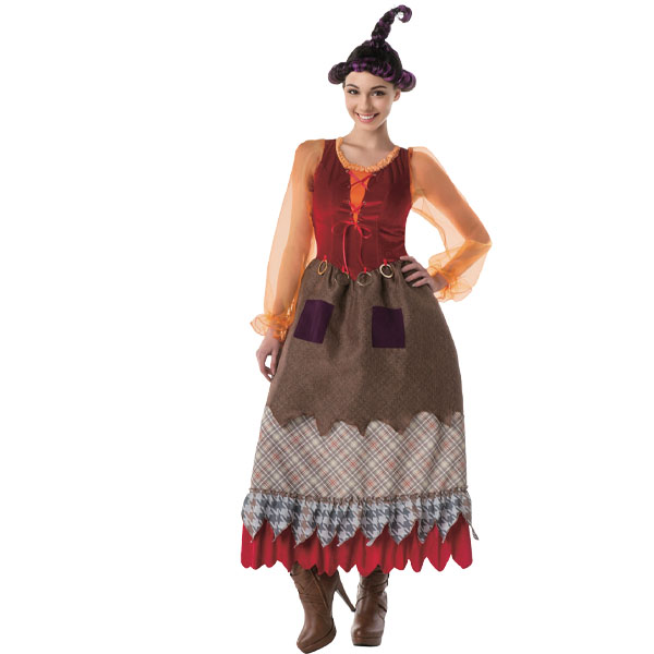 Adult Salem Witch Goofy Costume Size: Large (14-16) - {W356}
