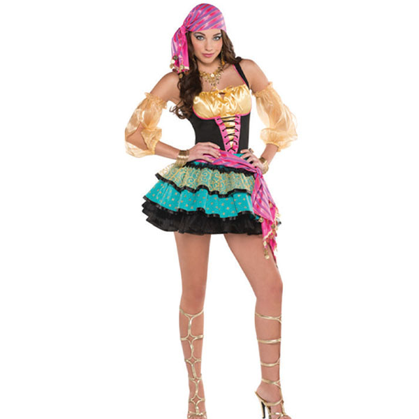 Adult Female Mystifying Gypsy Costume {W368}