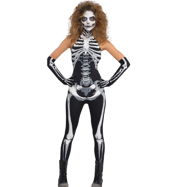 Adult Bone-A-Babe Costume {W373}