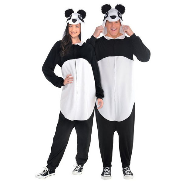 Adult Panda Zipster Costume {W396}