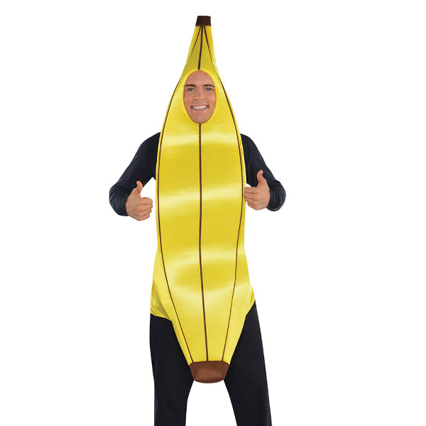 Adult Goin' Bananas Costume Size: Standard - {W398}