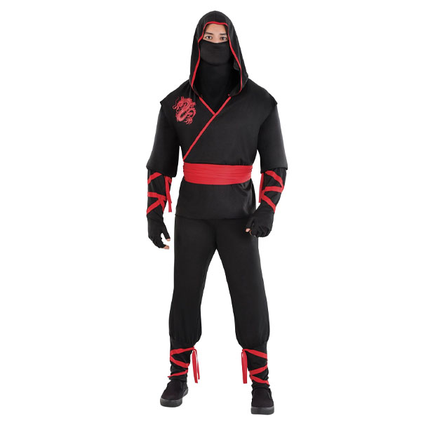 Adult Men Ninja Assassin Costume {W418}