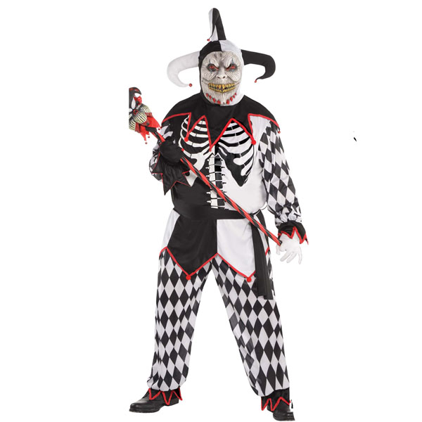 Adult Sinister Jester Costume {W425}