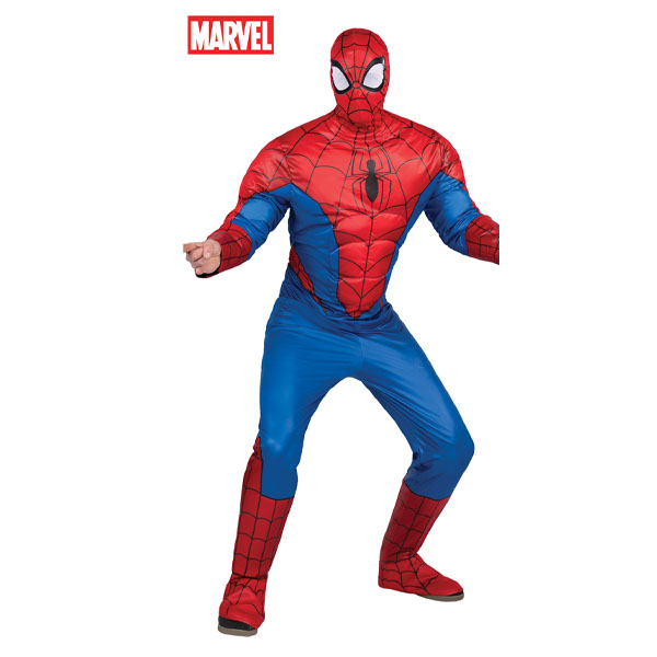 Adult Men Spiderman Costume {W452}