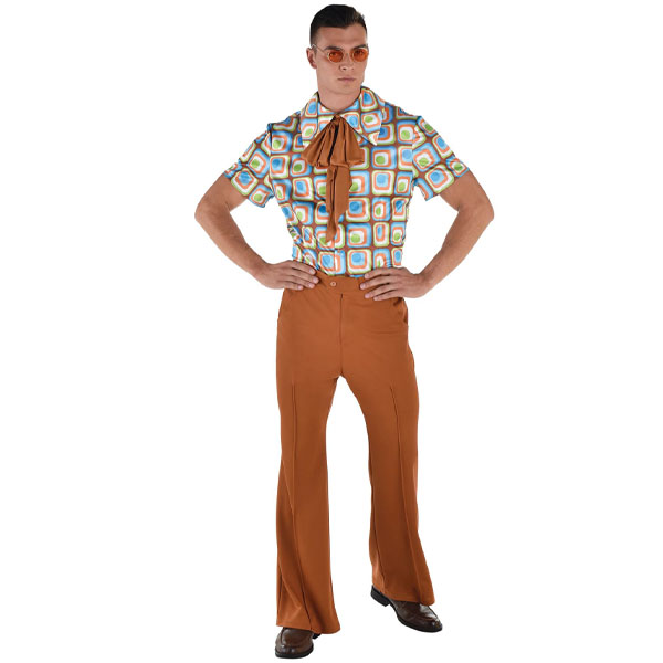 Adult Men 60's Collared Kit Costume {W460}
